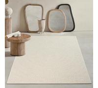 Mia´s Teppiche Soil Rug Robust Indoor and Outdoor Rug Jute Look Natural Weatherproof, Suitable for Patio, Garden Approx. 200 x 290 cm