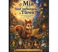 Mia und die fünf verborgenen Türen: mit Minispielen, Such- und Ausmalbildern, Geheimbotschaften und mehr, für Kinder von 4 bis 8 Jahren