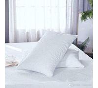 MIA we dress your home 100% Waterproof Terry Towel Pair Pillowcase (Pillowcase only (50 x 75) cm) Washable