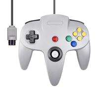 miadore Retro Classic N64 Controller For N64 Console,Plug and Play,Wired Joystick Gamepad Controller for N64 Video Game System Console (Grey)