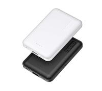 Miady 2-Pack Ultra Slim Portable Charger Power Bank 5000mAh | 2.4A Battery Pack USB C Input and Output, Compact External, Compatible with iPhone, iPad, Samsung, Huawei, Nexus and More