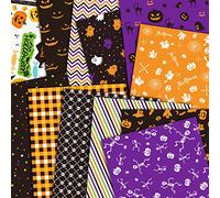 MIAHART 30 Sheet Halloween Pattern Paper Set A4 Size Decorative Craft Paper Origami Paper for Card Making Scrapbook,12 Designs