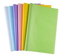 MIAHART Multicolor Tissue Paper Bulk 60 Sheet Assorted Wrapping Paper for Happy Easter Day DIY Crafts Birthday Party Packing Decoration (Multicolor 1)