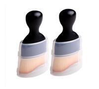 Miaija 2Pieces Tanning and Makeup Brush Easy to Carry Concealer Brush Premium Quality Blending Brush Body Kabuki Foundation Brush for Makeup Beginner