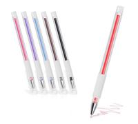 Miaija 6 Pieces 6 Colors Skin Marker Eyebrow Tattoo Marking Pens Eyebrow Position Pen Microblading Outline Water Proof Marker Multifunctional Beauty Tools for Eyebrow Lip Tattoo