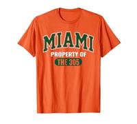 Miami 305 Clothing Iconic South Beach Urban Streetwear T-Shirt