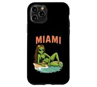Miami Alien Girl Bikini Model Funny Beach Vacation Case for iPhone 11 Pro