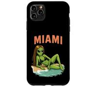 Miami Alien Girl Bikini Model Funny Beach Vacation Case for iPhone 11 Pro Max