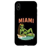 Miami Alien Girl Bikini Model Funny Beach Vacation Case for iPhone XS Max