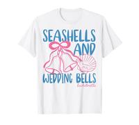Miami Bachelorette, Seashells and Wedding Bells Bach Party T-Shirt