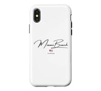 Miami beach Florida Case for iPhone X/XS