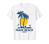 Miami Beach Travel Vacation Florida T-Shirt