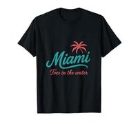 Miami City Pride Toes in the Theta Palm Fractal T-Shirt