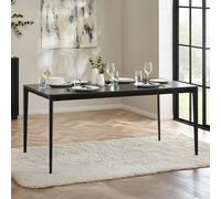 Miami Dining Table - 4 Seater - 120cm - Grey Ceramic