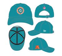 Miami Dolphins Cap 9Twenty Adjustable New Era Mens
