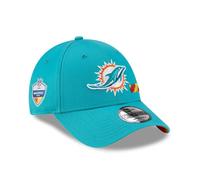 Miami Dolphins Cap Adjustable Madrid Games 9Forty New Era Turquoise