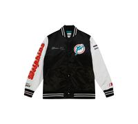 Miami Dolphins Jacket NFL Team Origins Varsity Noir S