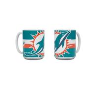 Miami Dolphins NFL Coffee Mug Triple Logo 450 ml