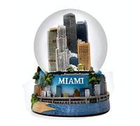 Miami Florida Color Snow Globe 65mm