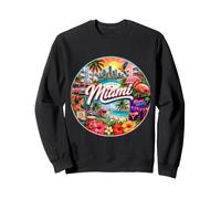 Miami Florida FL USA, Tropical Beaches, A1A, Stone Crabs Sweatshirt