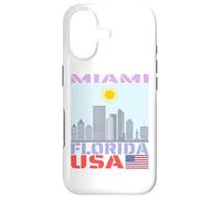 Miami Florida Skyline - US American City Landmark Souvenirs Case for iPhone 17
