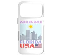 Miami Florida Skyline - US American City Landmark Souvenirs Case for iPhone 17 Pro
