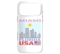 Miami Florida Skyline - US American City Landmark Souvenirs Case for iPhone 17 Pro Max