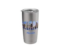Miami Florida Stainless Steel Insulated Tumbler