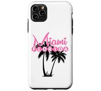 Miami Florida United States Retro Palm Trees Case for iPhone 11 Pro Max