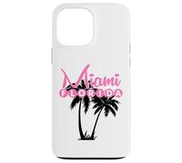 Miami Florida United States Retro Palm Trees Case for iPhone 13 Pro Max