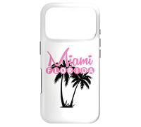 Miami Florida United States Retro Palm Trees Case for iPhone 17 Pro