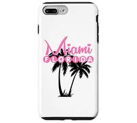 Miami Florida United States Retro Palm Trees Case for iPhone 7 Plus/8 Plus
