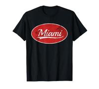 Miami Florida Varsity Collegiate Athletic Style T-Shirt