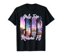 Miami Girls Trip 2025 Florida Summer Vacation Travel T-Shirt