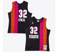 Miami Heat Mitchell & Ness Shaquille O'Neal 2005 Swingman Authentic Jersey - Bla