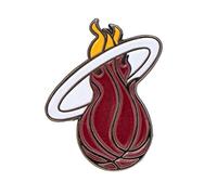 Miami Heat NBA Team Logo Enamel Made of Metal (Lapel Pin)