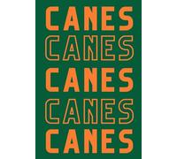 Miami Hurricanes Themed Journal Notebook Multi Green | Canes | Florida