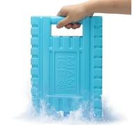 Miami Ice Packs for Coolers - Reusable 12x9 XL Ice Blocks Replace 7lbs of Ice - Long Lasting Freezer Packs, Cooler Accessories, Large Frozen Ice Packs for Cooler