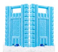 Miami Ice XL Ice Packs for Cooler | 12"x9", Stays Cold up to 96 hr | 2-Pack