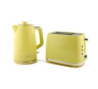 Hamilton Beach Kettle and Toaster Set, Miami, Electric Kettle 1.7L, Wide Slot Toaster 2 Slice, Boil Dry Protection, 7 Variable Browning Levels, Banana Split - HBMIAB