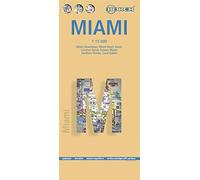 Miami: Miami Downtown, Miami Beach South, Coconut Grove, Greater Miami, Southern Florida, Coral Gables (Borch Map)