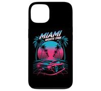 Miami Nights 1986 Retro Synthwave Sunset Case for iPhone 13