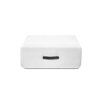 Miami Outdoor Sofa Stool Light Grey Conmoto - 4260476346484