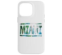 Miami Tourist Florida USA I Love Miami Hip Hop Souvenir Men Case for iPhone 14 Pro Max