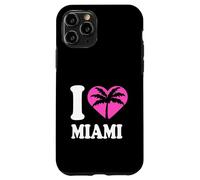 Miami USA Trees Beach Palm America Sun Florida Fun Vacation Case for iPhone 11 Pro