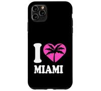 Miami USA Trees Beach Palm America Sun Florida Fun Vacation Case for iPhone 11 Pro Max