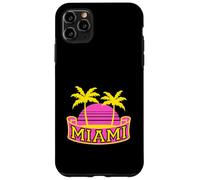 Miami USA Trees Beach Palm America Sun Florida Fun Vacation Case for iPhone 11 Pro Max