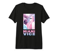 Miami Vice Airbrush Duo Sunset Premium T-Shirt