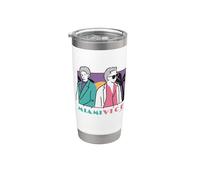 Miami Vice Coastal Duo Retro Stainless Steel Insulated Tumbler