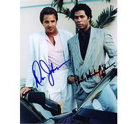 Miami Vice - Don Johnson & Philip Michael Thomas Autograph Signed A4 Photo Print